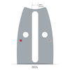 D024 Small mount - bar inside slot height .395in or 10.0mm