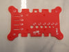 556418 Oregon chainsaw chain tool checks Pitch and Gauge on bar and file size