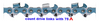 75EXL115G 3/8 pitch .063 gauge 115 Drive link Full chisel saw chain