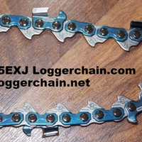 75EXJ117 3/8 pitch .063 gauge 117 DL PowerCut Full Skip Tooth chain