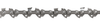 196742-3, Replacement 16-inch saw chain loop for Makita