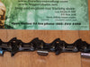 20BPX064G .325 pitch .050 gauge 64 drive links ControlCut saw chain for sale