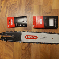 183VXLGD025 18" Oregon chainsaw guide bar + Chain .325 pitch .063 gauge 74 DL