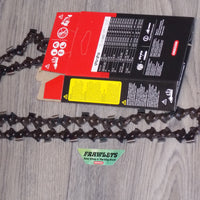 72DPX114G 3/8 pitch .050 gauge 114 Drive Link Semi-chisel chain