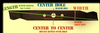 How to measure lawnmower blades 594-601 Oregon