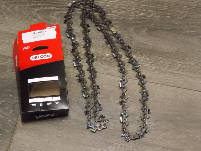 72LGX072G 20-inch loop of replacement Oregon saw chain