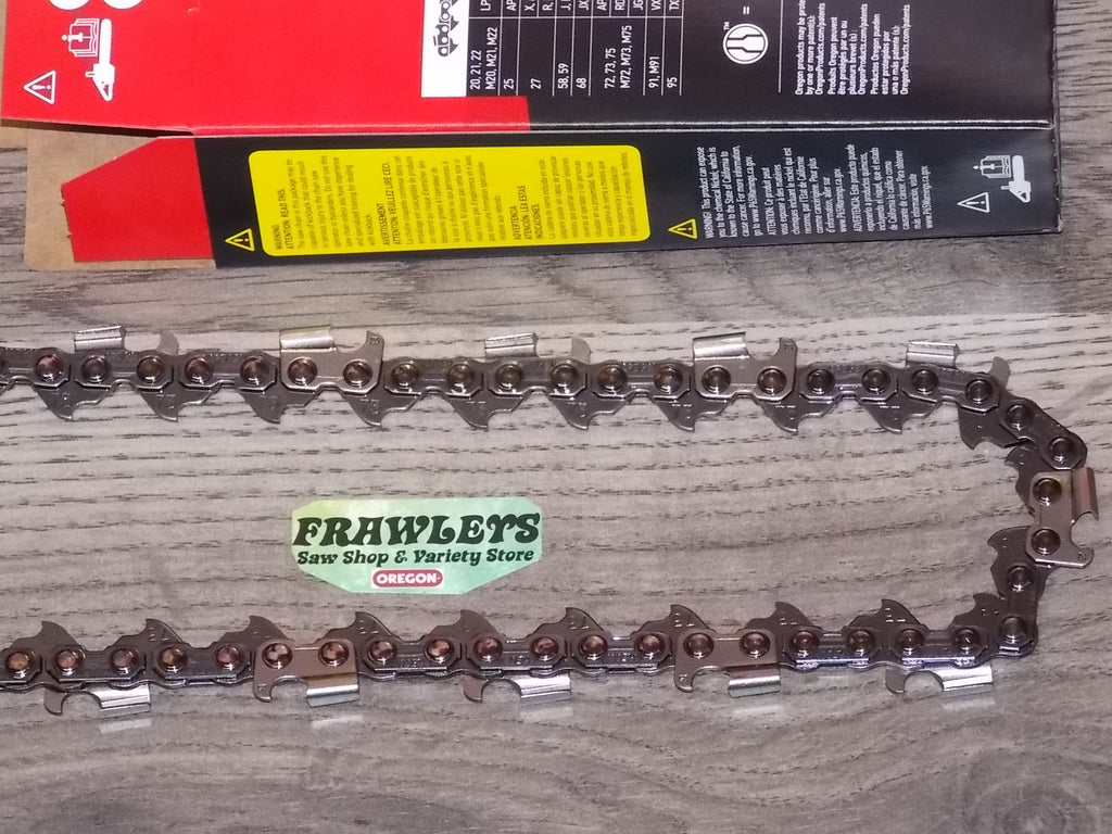 73RD080G Oregon Ripping saw chain 3/8 pitch 058 gauge 80 drive link ...