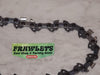 Replacement 12" chainsaw chain for Craftsman V20 CMCCS620B