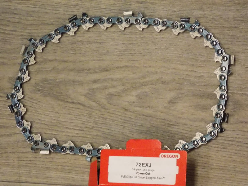 72EXJ098 3/8 pitch .050 gauge 98 drive link Full skip Full Chisel