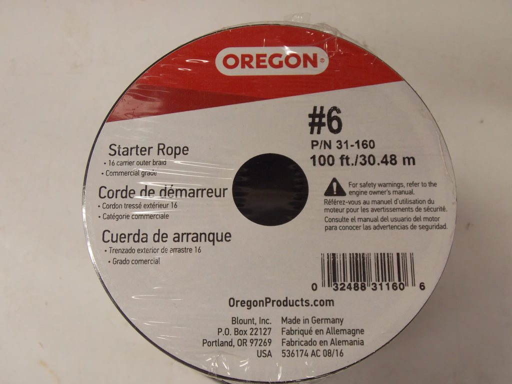 Oregon #6 Replacement starter rope