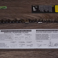 27RX233G, Oregon .404 pitch .063 gauge 233 Drive link Hyper Skip Ripping saw chain specs