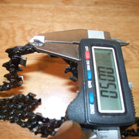 chain is .050 gauge