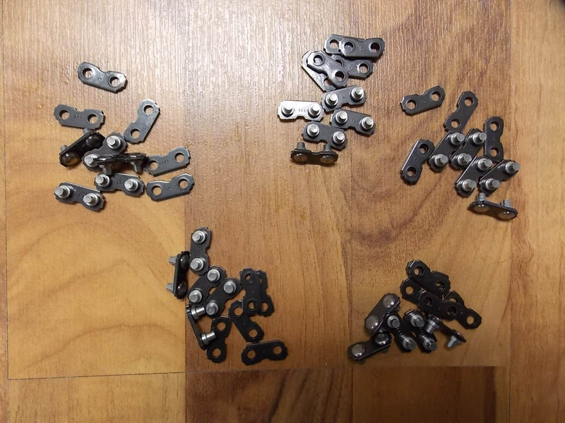 25-pk Oregon connecting link kit .404 chain 27X, 27RX, 30147P25