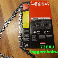 73EXJ098G 3/8 pitch 058 gauge 98 drive link Full Skip Saw chain Oregon