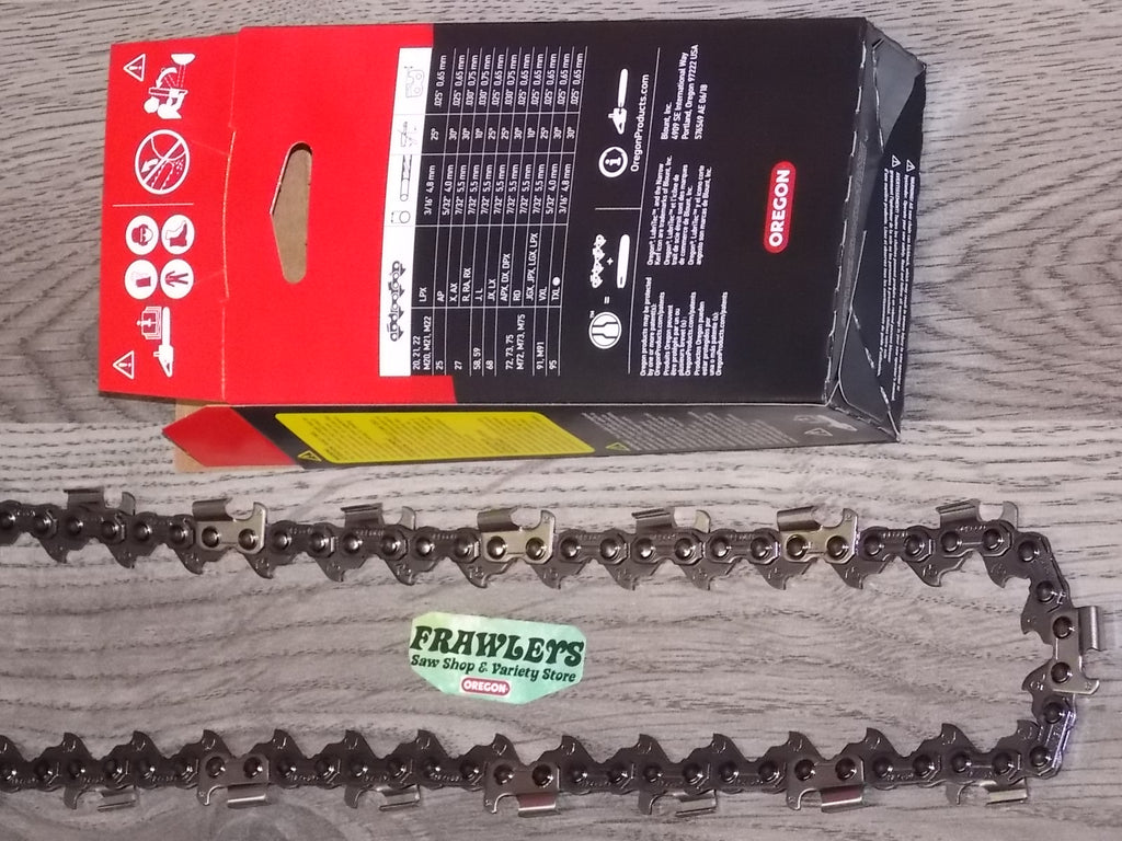 75RD062G Oregon Ripping saw chain 3/8 pitch 063 gauge 62 drive link ...