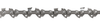 88614 Replacement 16" chainsaw chain for Toro 60-Volt Chainsaw