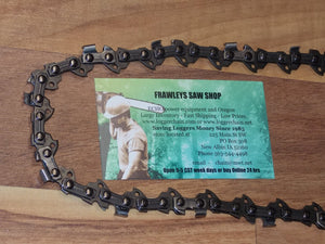 Replacement 8" saw chain for MAXLANDER 8 Inch loop 20 volt Cordless Pole Saw
