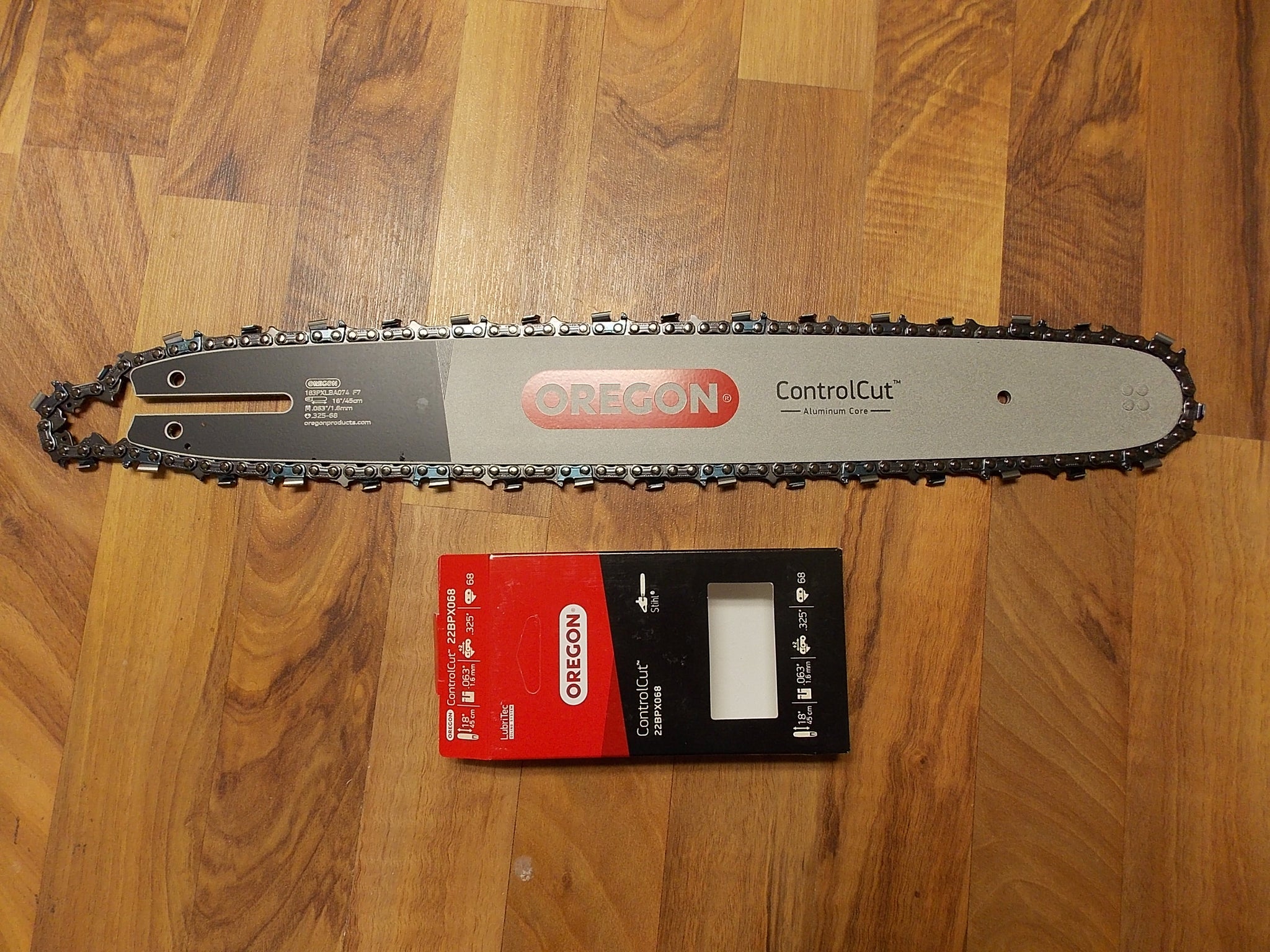 18" Oregon guide bar + BPX chain combo for Stihl 025, MS250, MS251, sa