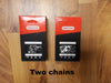 two pack of Oregon chainsaw chain