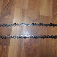 72CK070G 20" 3/8 pitch .050 gauge 70 DL Square ground Half Skip chisel chain