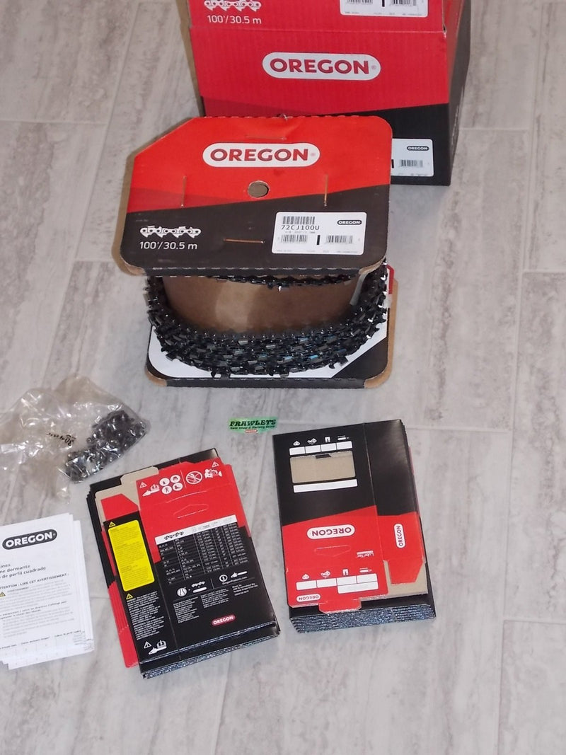 72EXJ/105G Oregon Full chisel/Full Skip chainsaw chain 3/8 Pitch 105 72EXJ/105G Oregon Full chisel/Full Skip chainsaw chain 3/8 Pitch 105