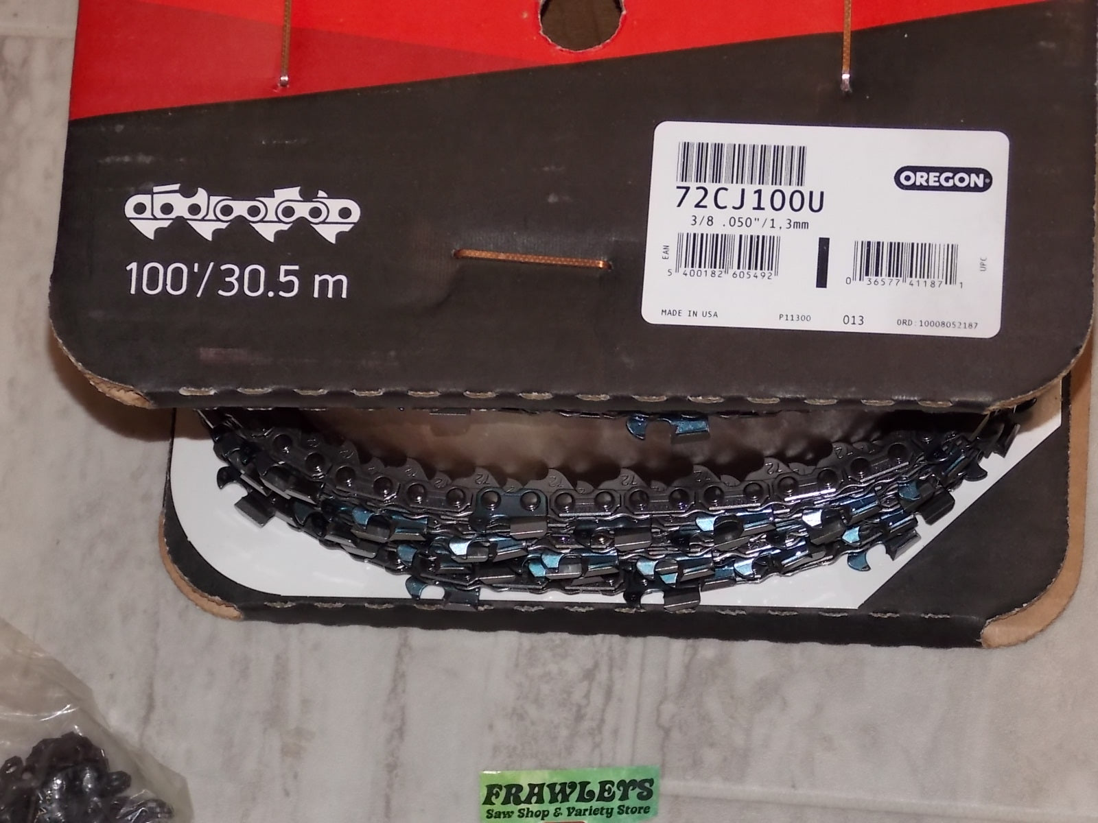 Oregon PowerCut 22LPX Catena Per Motosega Con Passo Da 3/8", Calibro .063" (1,6 Mm - Foto 11