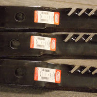 396-810 Oregon® (3) replacement lawnmower Blade 20-1/2" length