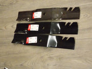 596-387 Oregon® 50" set of 3 lawnmower Blades 17-7/8" length