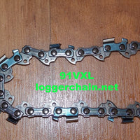 91VXL57CQ Echo replacement saw chain 16" loop 57 drive link