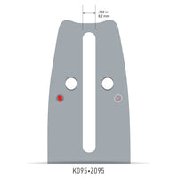 K095 Small mount - bar inside slot height .322 or 8.2mm